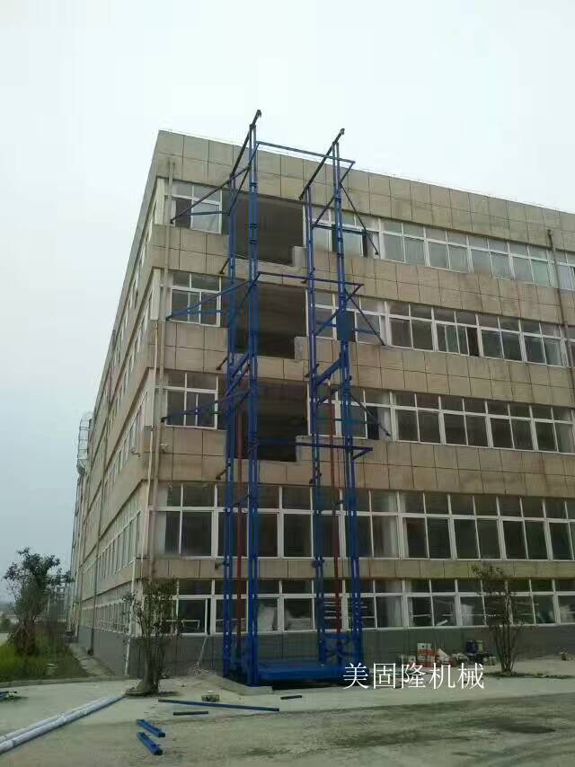 临夏室外双臂导轨式升降机厂家